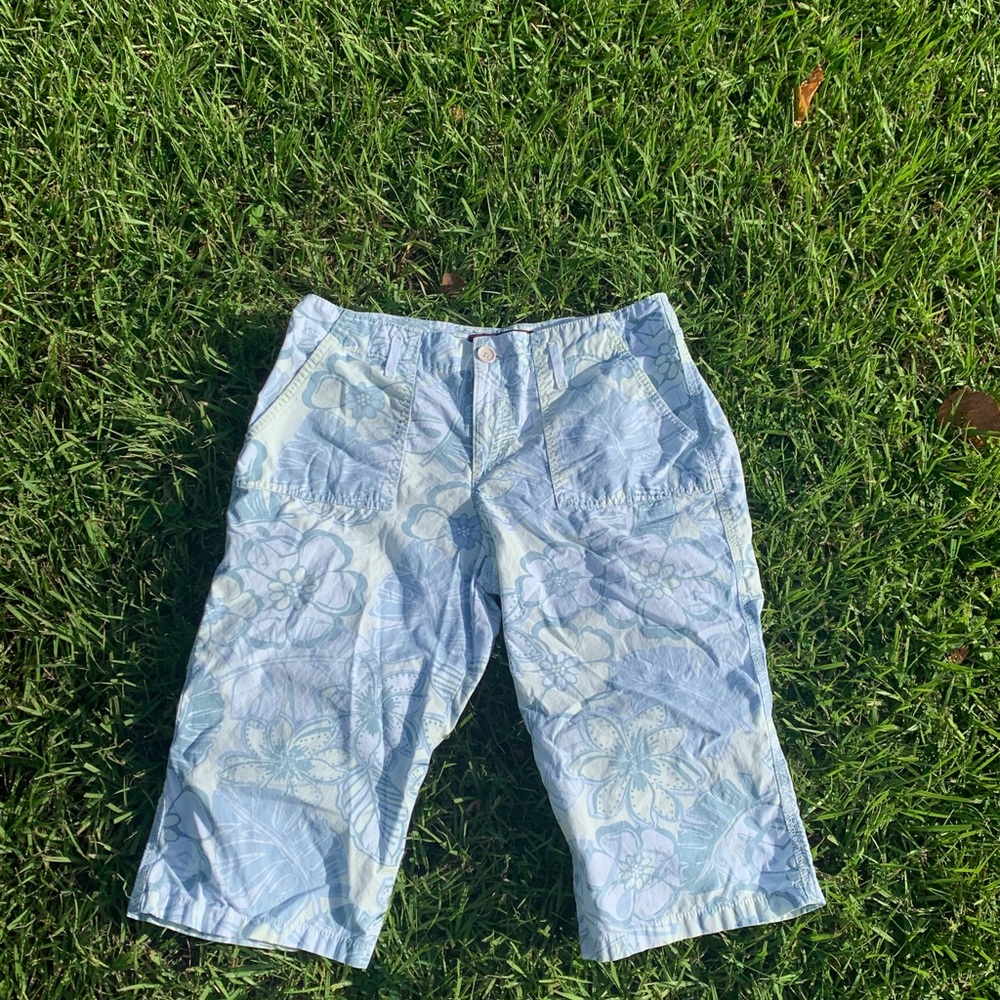 Floral capris